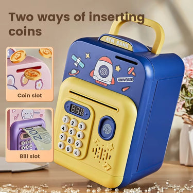 MULTIFUNCTIONAL PIGGY BANK MONEY SAVING BOX